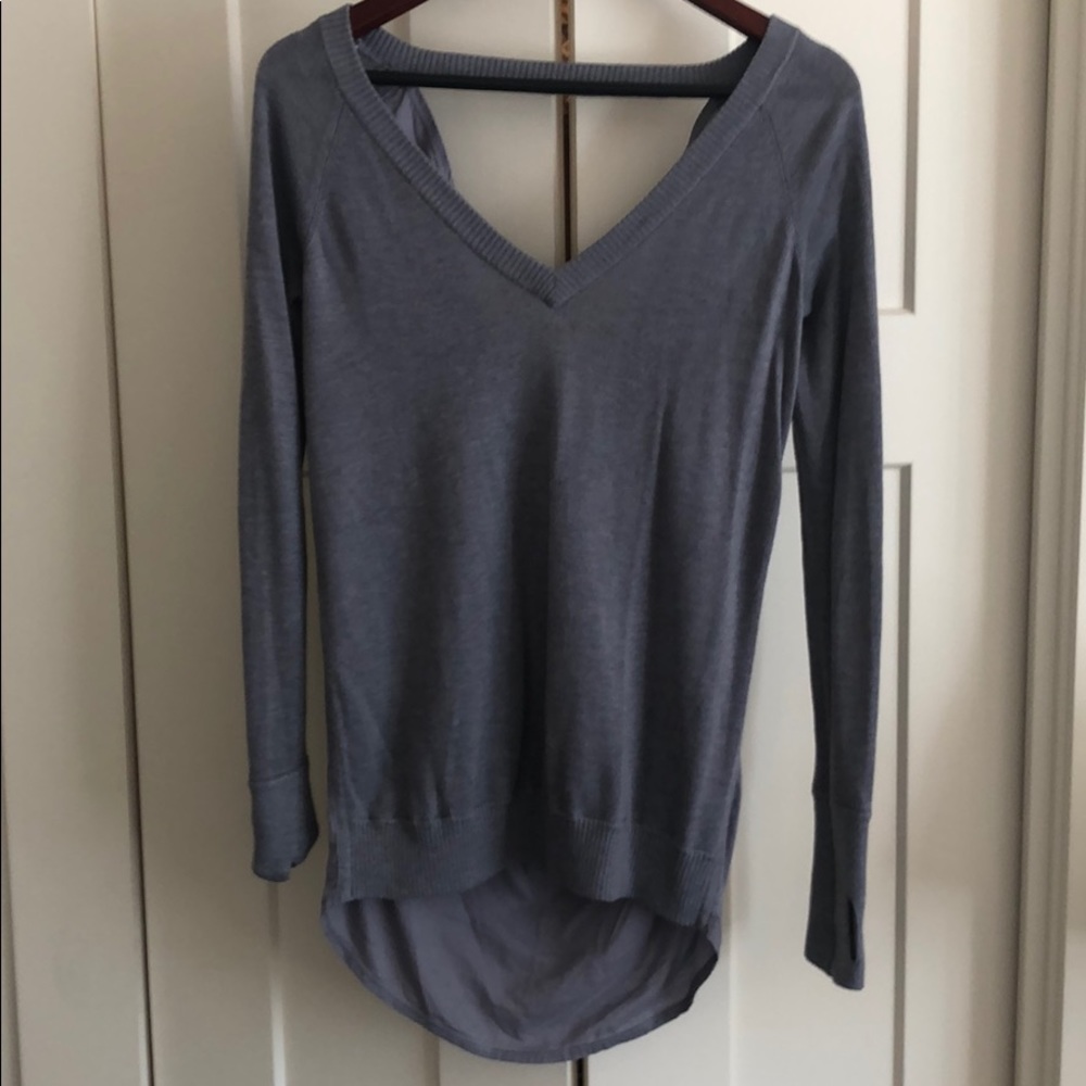 Lulu Lemon Grey Sweater
